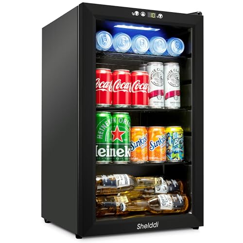 Shelddi - 冷蔵庫 75L 透明ガラスドア GR-075 の評価 | SHOPSTAFF